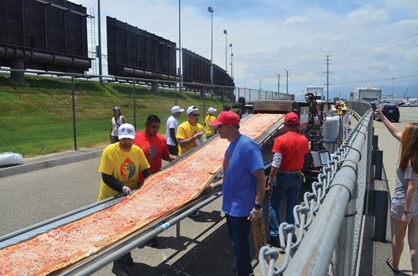 longest pizza world record