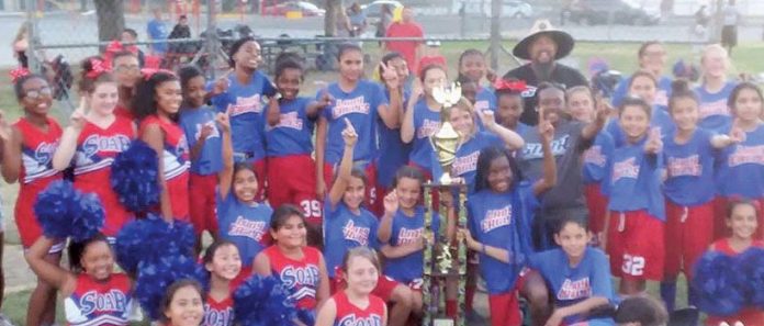 SOAR Charter Academy’s first female flag football team clinches