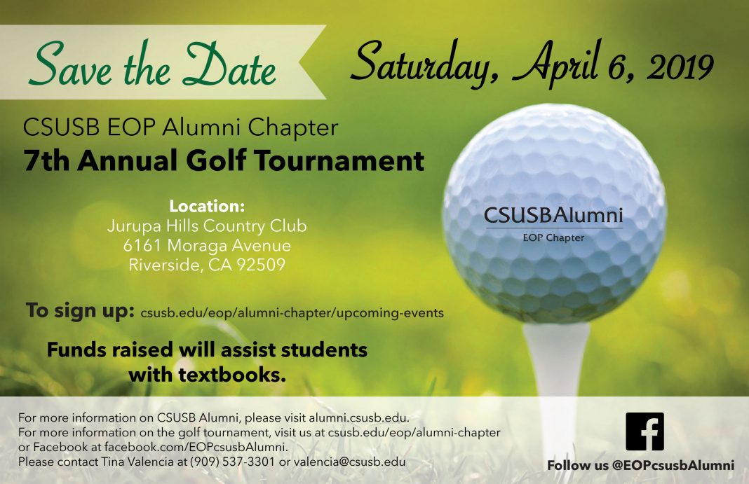 CSUSB Educational Opportunity Program Alumni Chapter Hosts 7th Annual Golf Tournament Inland 