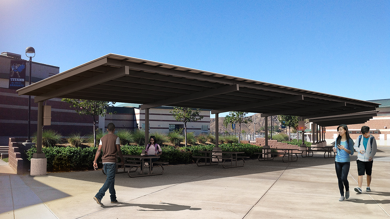 Solar energy structures to help CJUSD save $35 million in energy costs