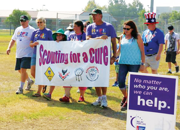 courtesy photo/rialto network Hundreds of supporters will fill the field at Rialto Middle School Aug. 27 for the annual Relay for Life Rialto. This year’s event runs from 9 a.m. to 11 p.m. 