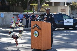 courtesy photos/rialto network Rialto police Ofc. Dwuan Rice shared his memory of 9/11. He was only 17-years-old the day of the attacks.