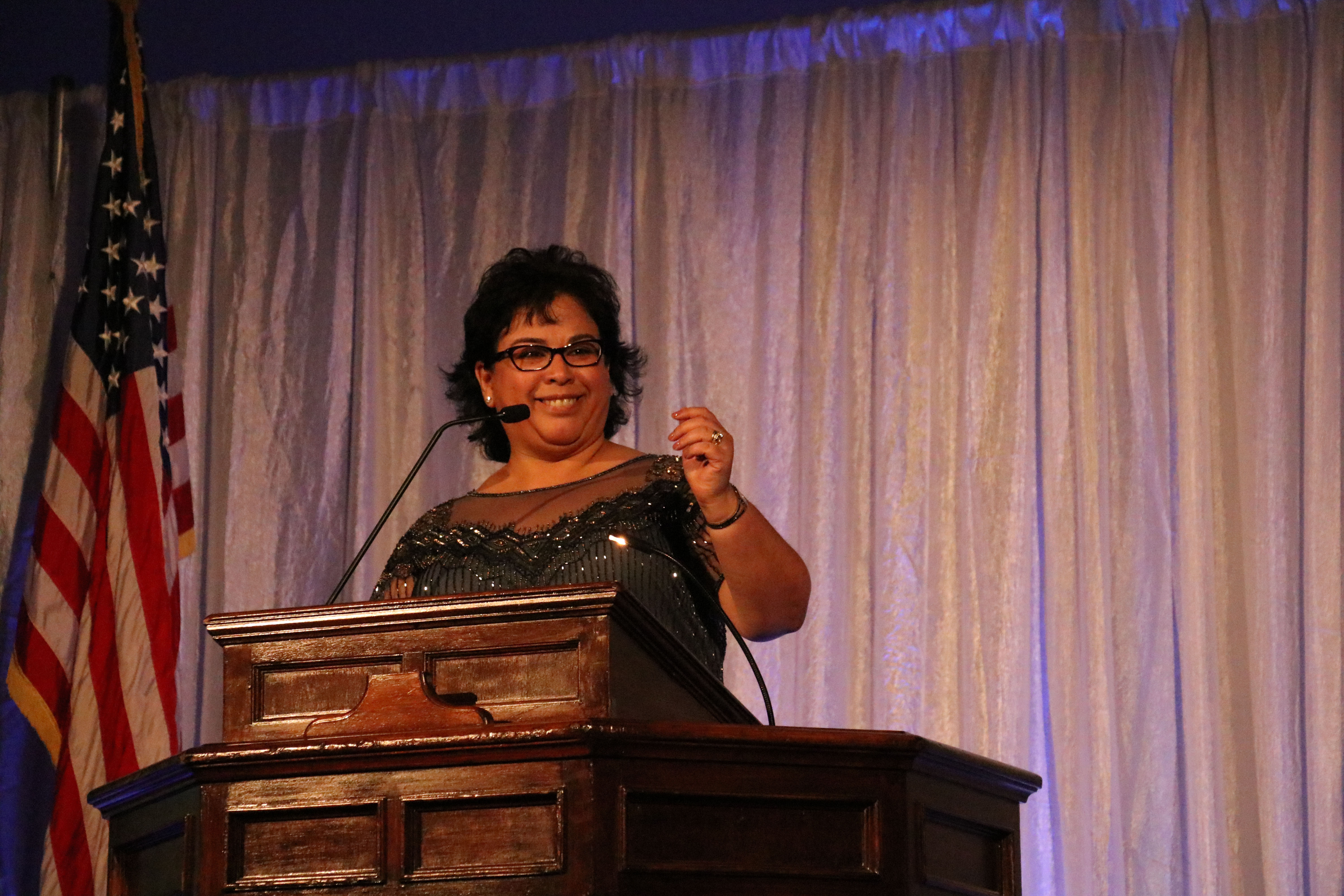 Photo/Anthony Victoria: San Bernardino Valley College President Diana Rodriguez.
