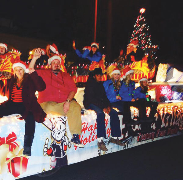  courtesy photo/fiesta village Fiesta Village won first place for the commercial division in the 2015 Redlands Christmas parade. 