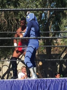 courtesy photo/empire wrestling federation Super Beetle will take to the ring Saturday during Empire Wrestling Federation’s fundraising wrestling show at Frisbie Middle School.