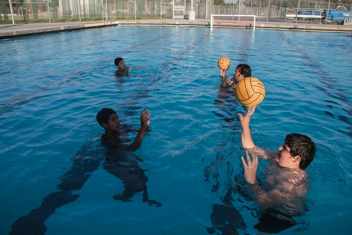 Water polo club teaches swimming, life lessons