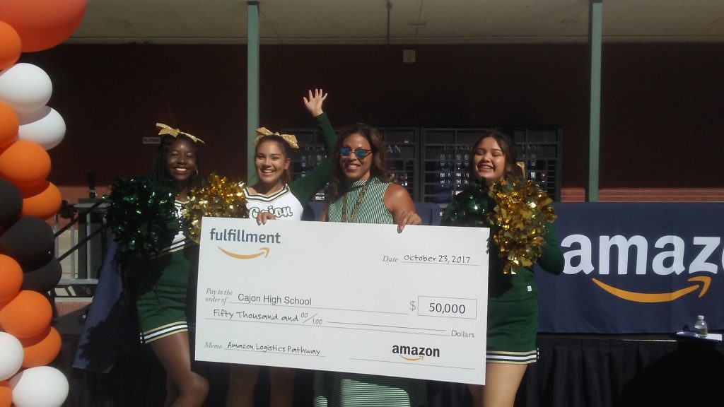 Amazon announces 100,000 donation to city schools, organizations