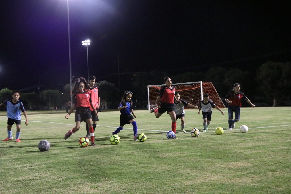 Improved Colton soccer field example of collaborative community work