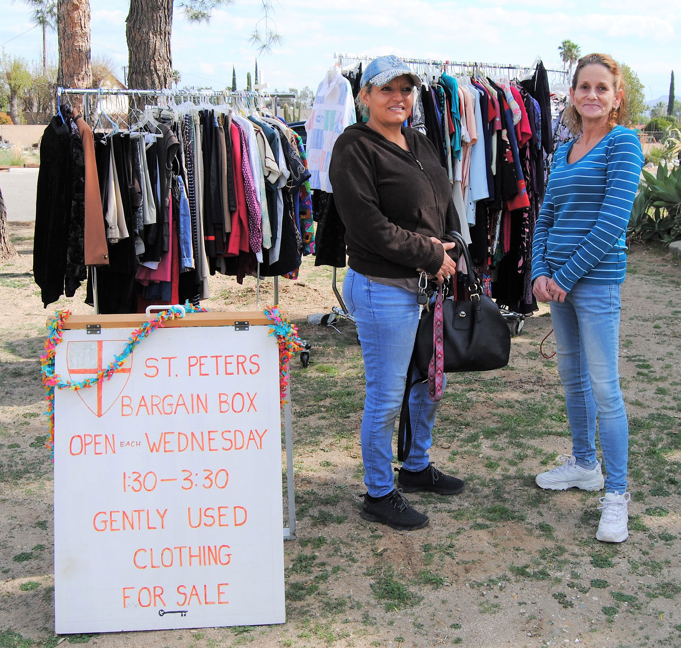 St. Peter’s in Rialto offers weekly Bargain Box