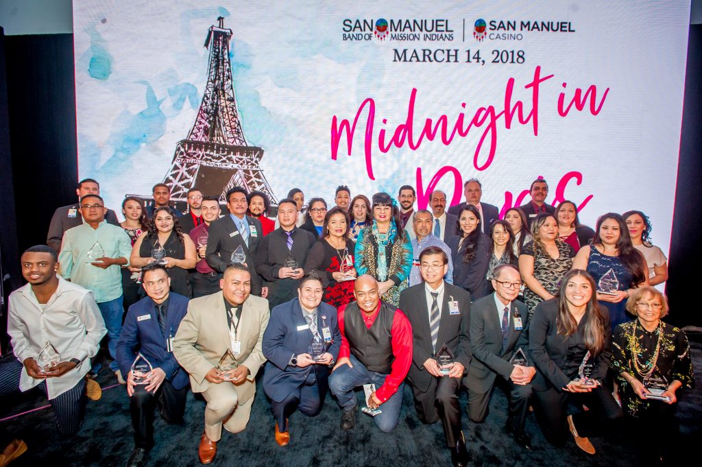 San Manuel honors exceptional team members during annual event Inland