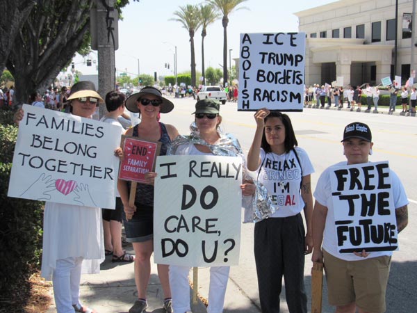 immigration protest signs