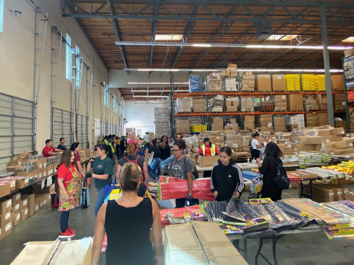 Over 1,000 teachers receive over $1 million in free school supplies