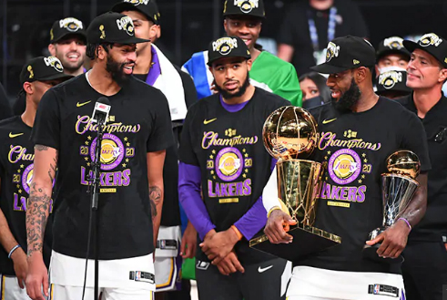 Lakers 2020 NBA Champions Gear Shirts Hats