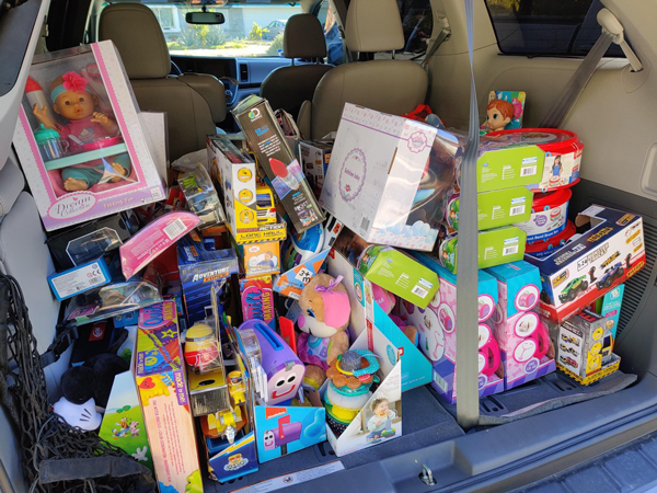 Over 300 toys donated to children of Crafton students enrolled in EOPS ...