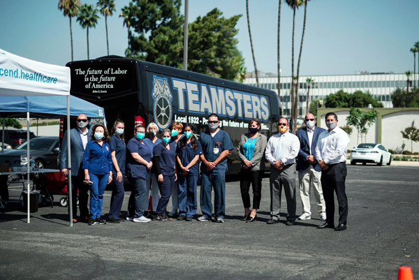 Teamsters Local 1932 facilitates over 5,000 COVID tests, strengthening worker protection