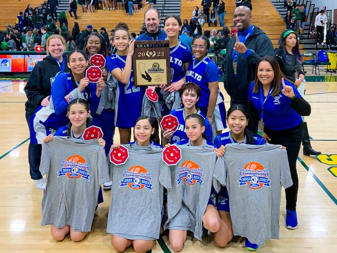 RHS Girls Basketball CIF title
