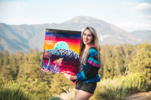 Ashley Wright: Redlands Artist Brings Color to San Bernardino Bus Stops