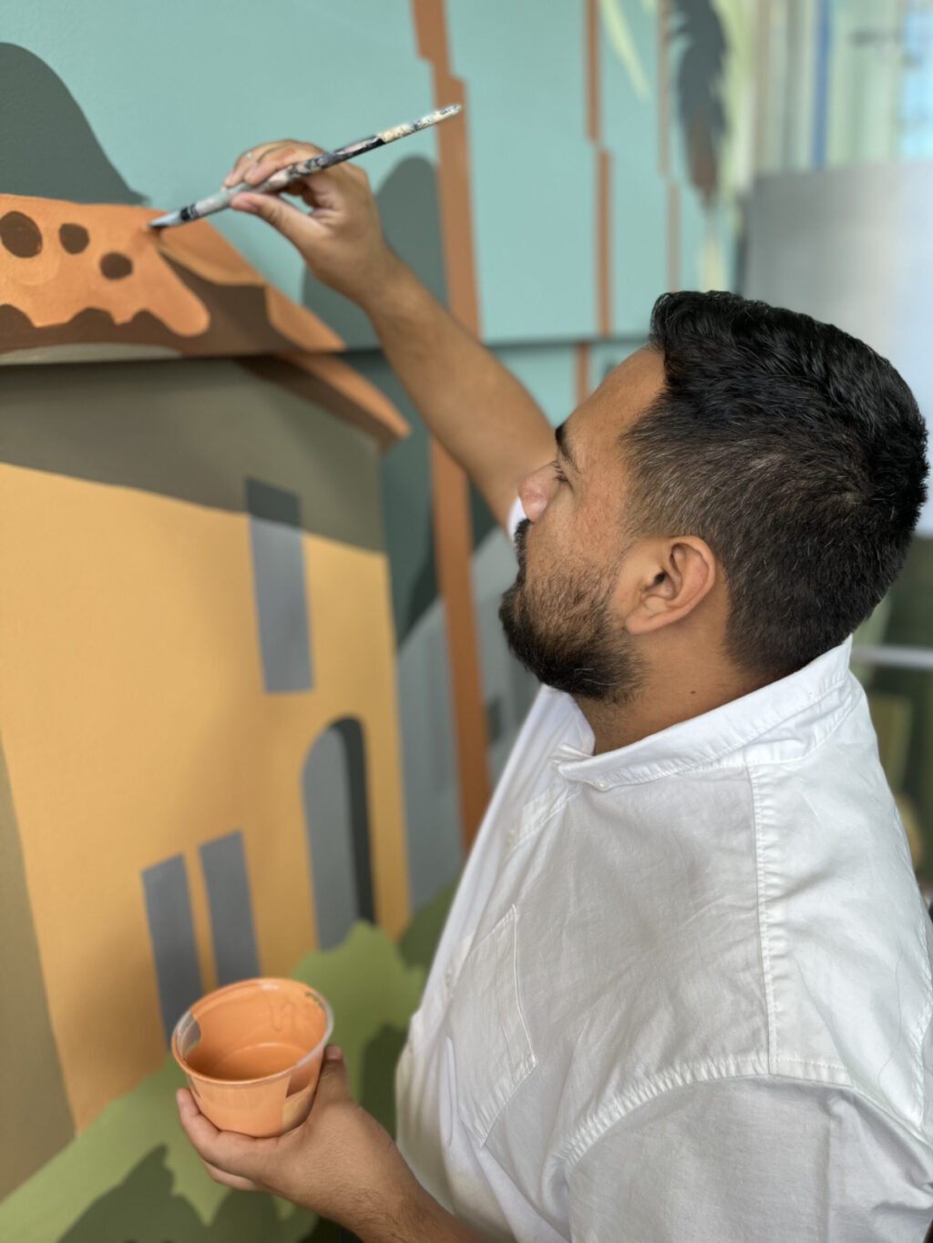 White House Medal Recipient and Riverside Muralist Juan Navarro