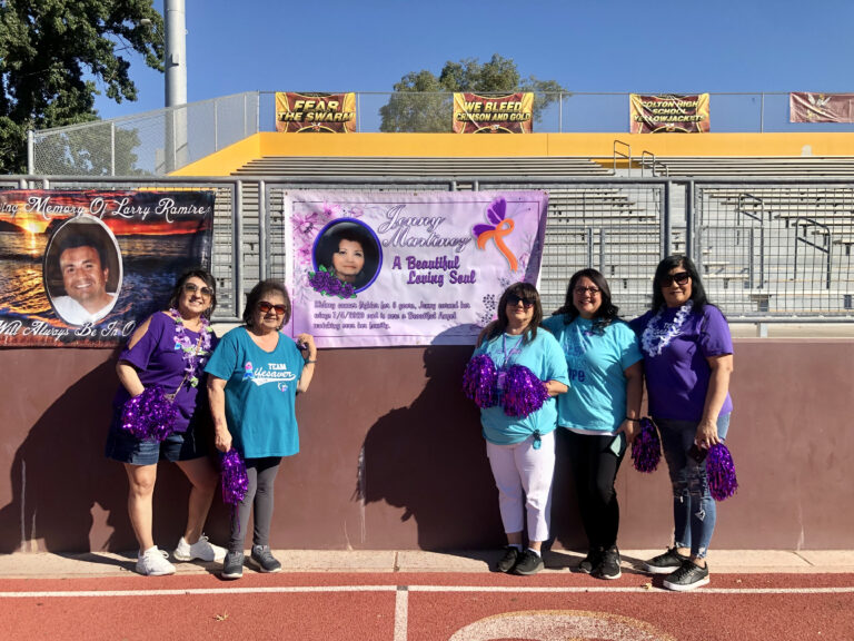 Walkers at Cancer Event