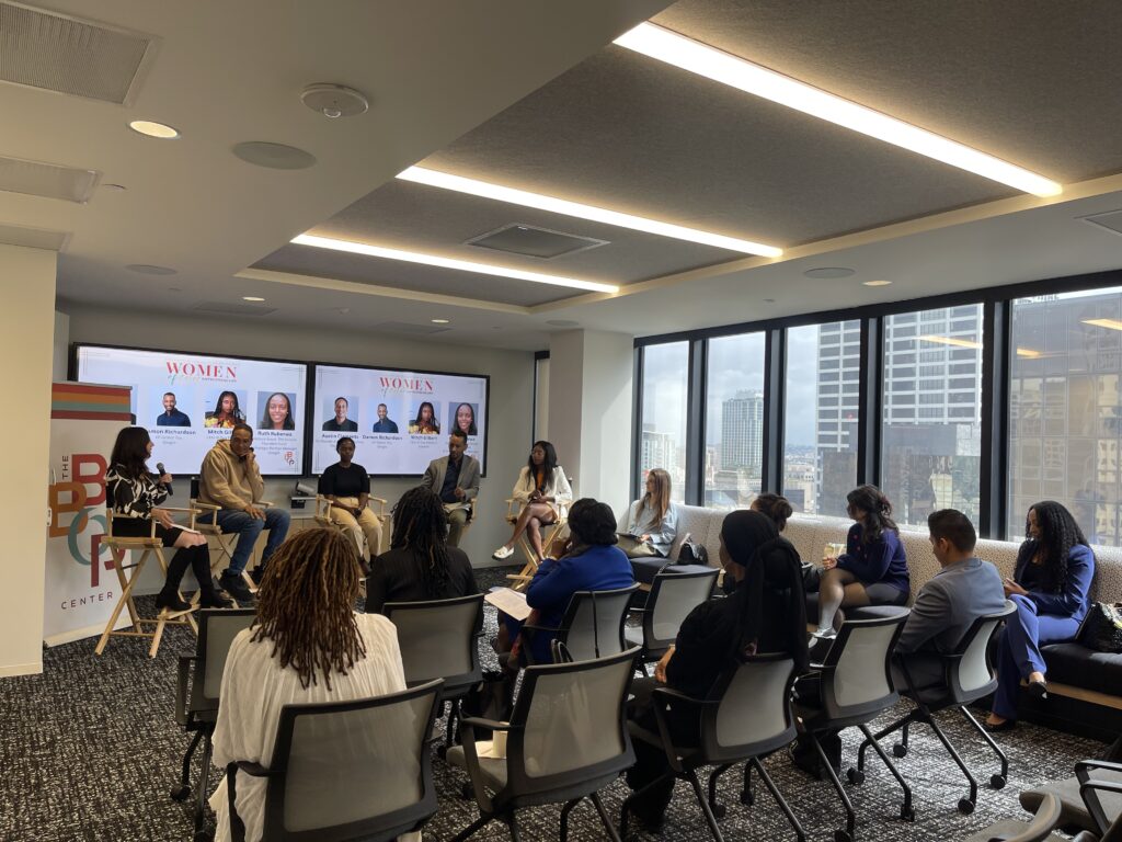 A symposium in a big city.