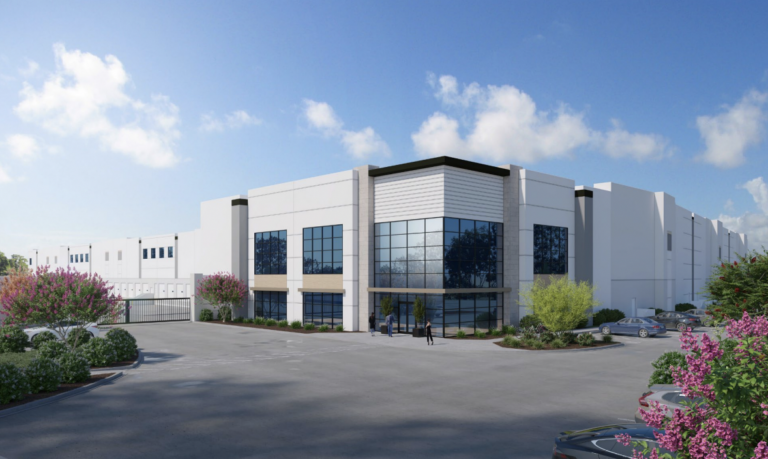 Rendering of a Rialto warehouse